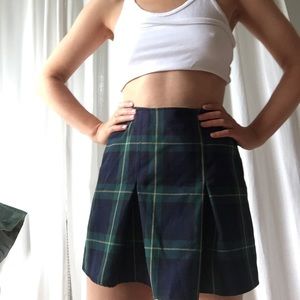 BRANDY MELVILLE Plaid Mini Skirt