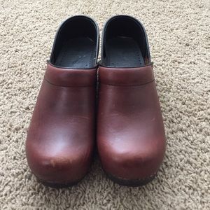 Rust Red Dansko's