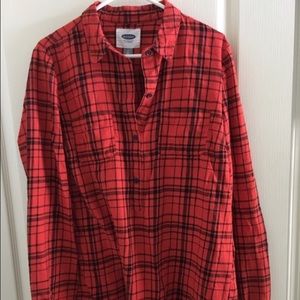 Plaid tunic