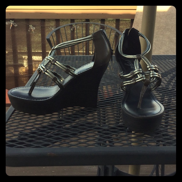 Platform Never Used strappy shoes