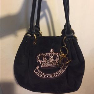Authentic Juicy Couture black hand bag