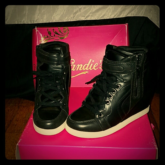 Candie's High wedge sneakers