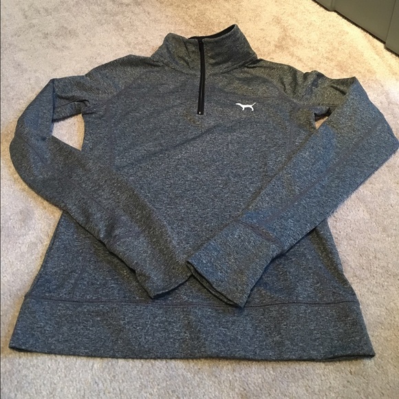 PINK 1/4 zip pullover