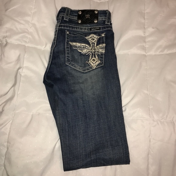 Miss Me denim jeans style: boot cut