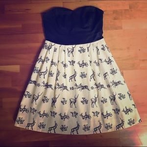 Anthropologie Conifer Herd by Postmark Dress