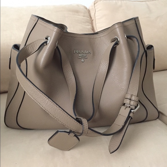 Pravda Beige Oversized Tote