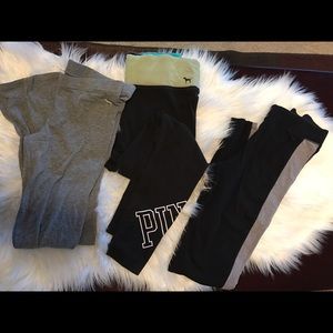 Vs Pink legging lot