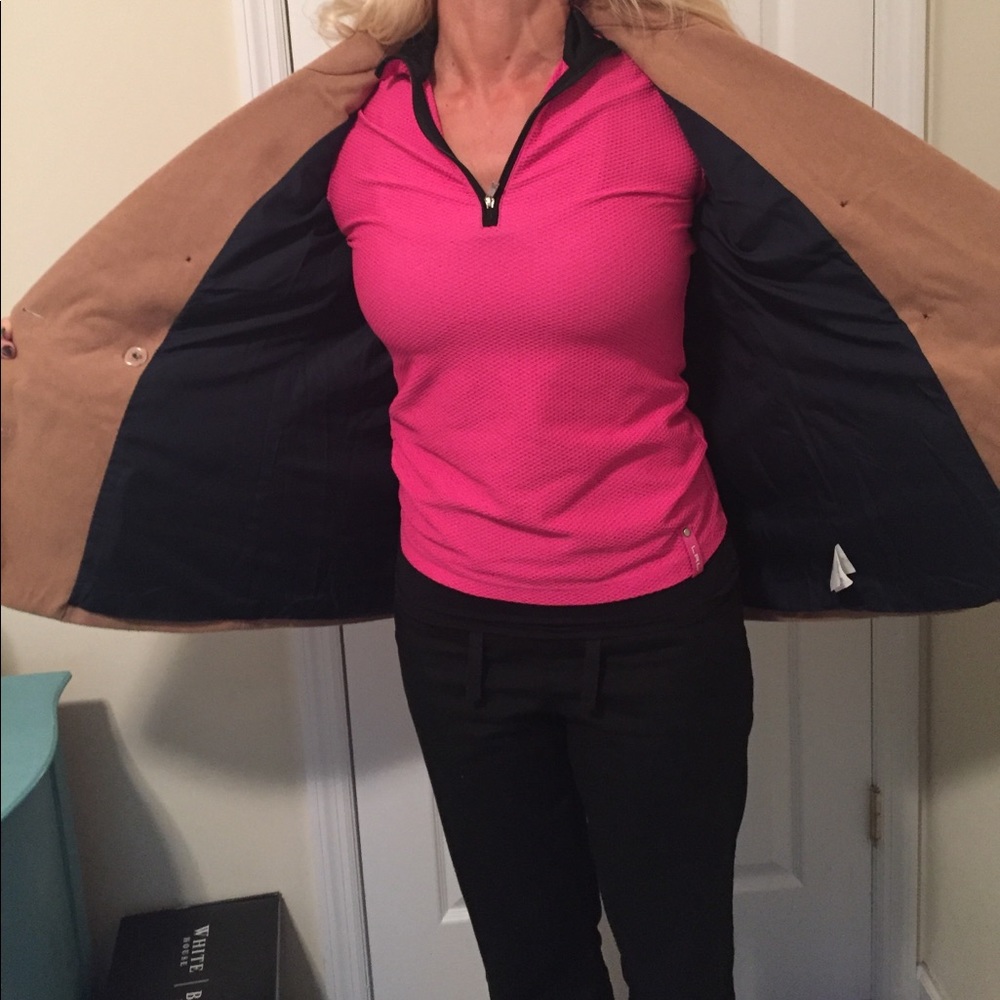 Tan Wool Coat - image 7