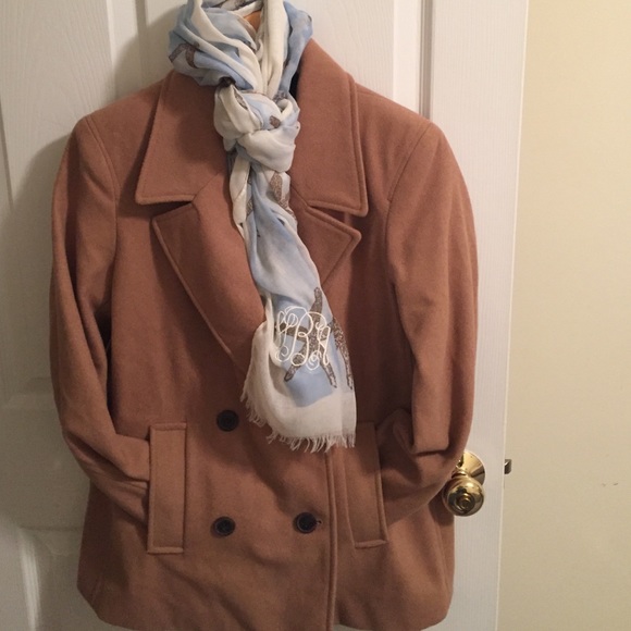 Tan Wool Coat - image 3