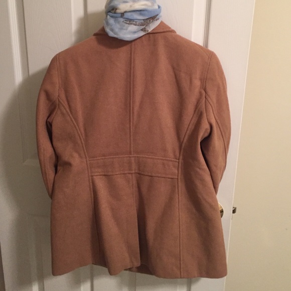 Tan Wool Coat - image 4