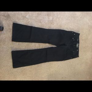 2 pairs black pants