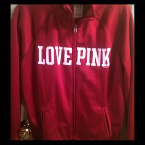 OU Victoria's Secret zip up