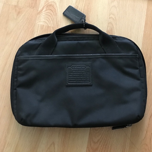 Coach iPad carry case