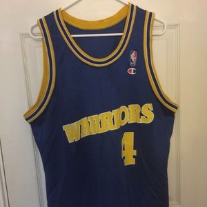 Old School Champion Chris Webber jersey.