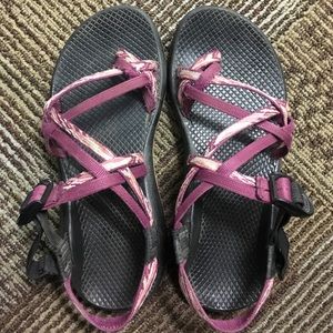 Purple Double Strap Chacos!