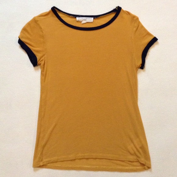Mustard yellow T-shirt