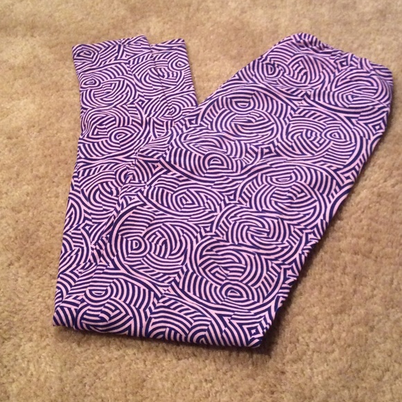 Purple and navy