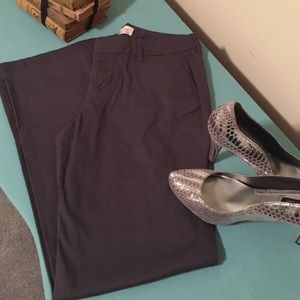 Gray slacks