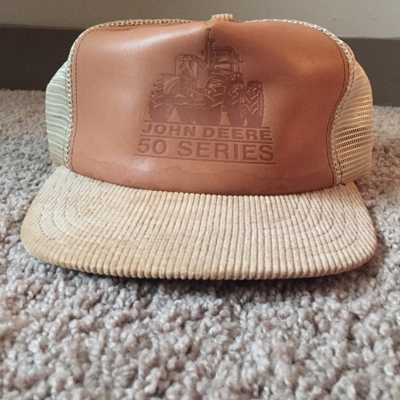 John Deere Leather hat