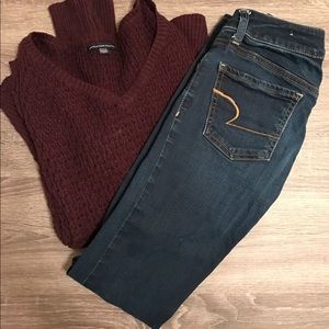 American Eagle super stretch legging size 00