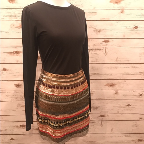TFNA London beaded skirt