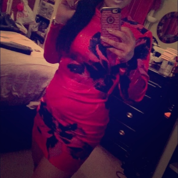 Marciano floral dress