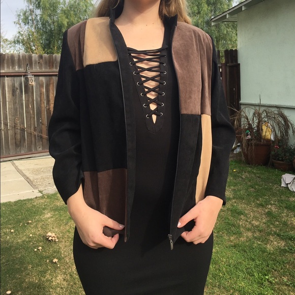 90's brown/tan jacket