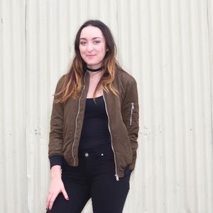 FINAL PRICE MUST GO! Zara army green bomber