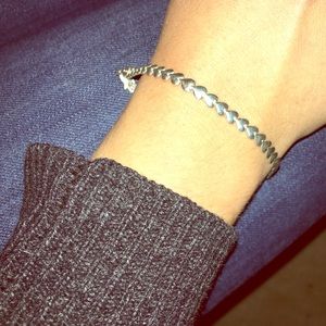 Heart chain bracelet