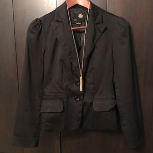 Forever 21 black fitted blazer
