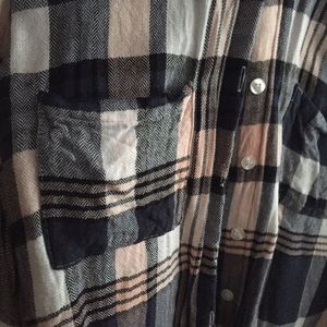 Flannel button down