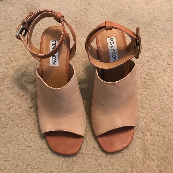 Steve Madden ankle strap heels