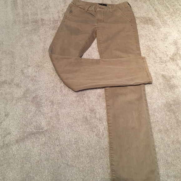 AE stretch skinny khakis