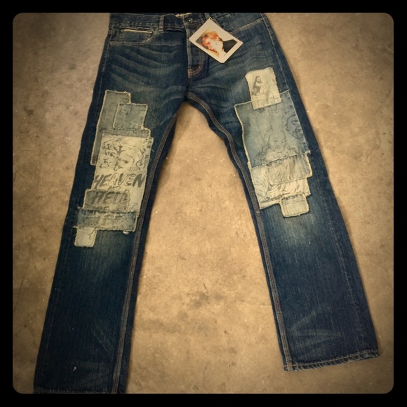 Warhol factory Levi's size 34"w 32"l ❤️ unisex - Picture 2 of 5