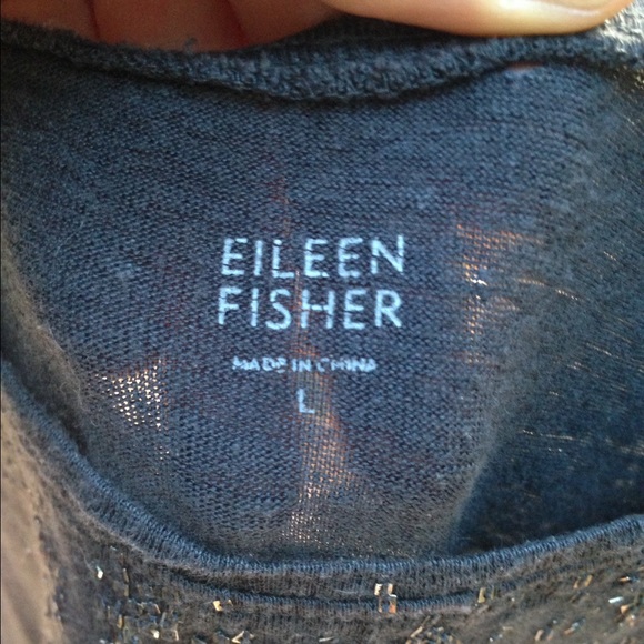 Eileen Fisher Tank top with bling