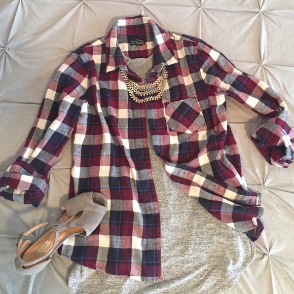 Madewell Broadway & Broome Flannel Shirt
