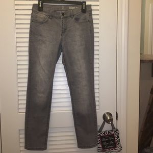 Super skinny gray jeans
