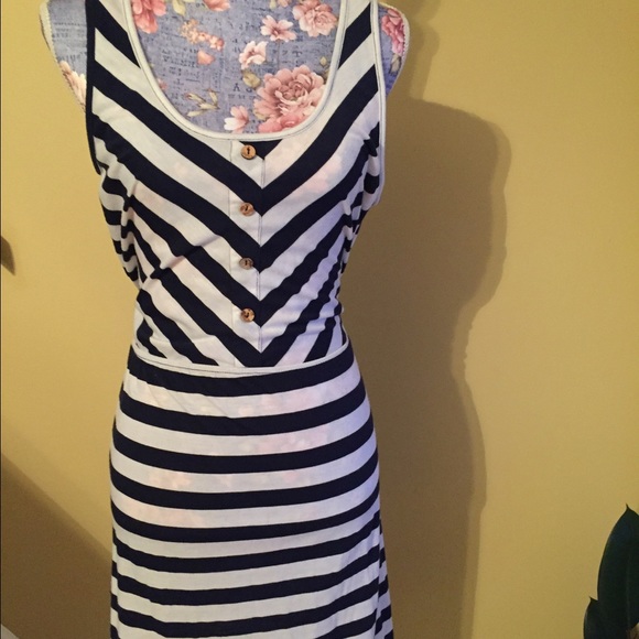 Forever 21 striped dress - size Med