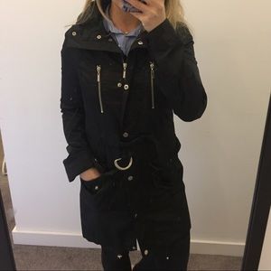Aqua Jackets & Blazers - AQUA Rain Jacket Aqua Jackets & Blazers - AQUA Rain Jacket