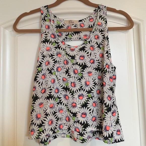 Flower Crop Top