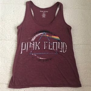 Pink Floyd Burgundy Racer Back Shirt Sz. M