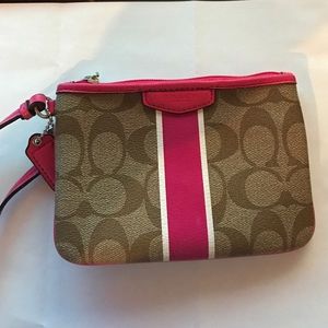 Coach small wristlet