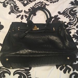 Faux Croc handbag