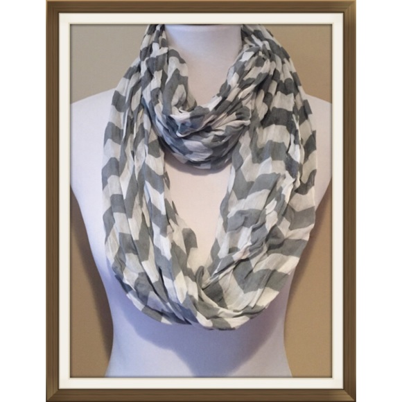 *** SOLD*** Chevron infinity scarf