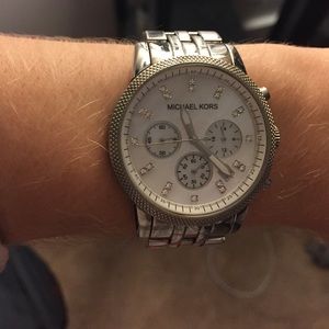 Silver Michael Kors Watch