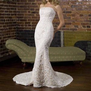 😍Beautiful NEW Detailed Wedding Dress🔥