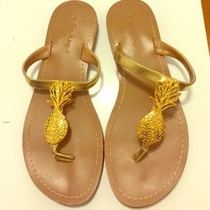 Lilly Pulitzer for Target Pineapple Sandals
