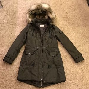 BEAUTIFUL Laundry by Shelli Segal faux fur coat