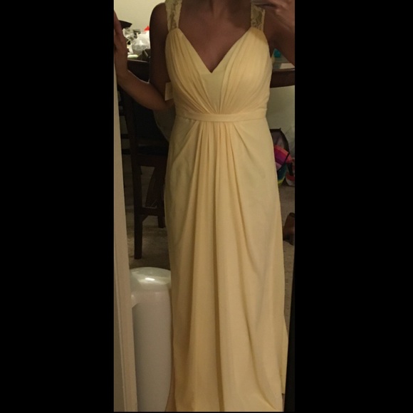 Light Yellow Long Dress