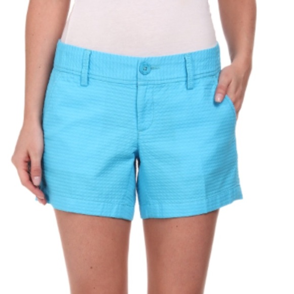 Lilly Pulitzer seaspray blue Callahan shorts